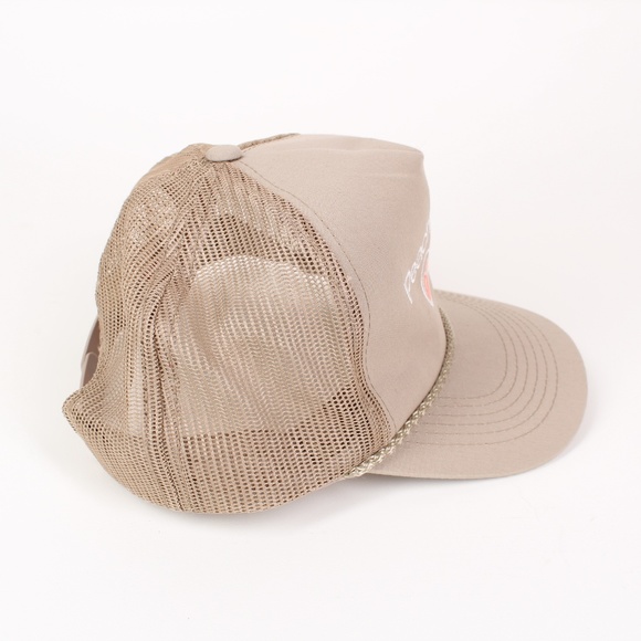 Vintage Peach Country Snap Back Trucker Hat - Picture 3 of 4